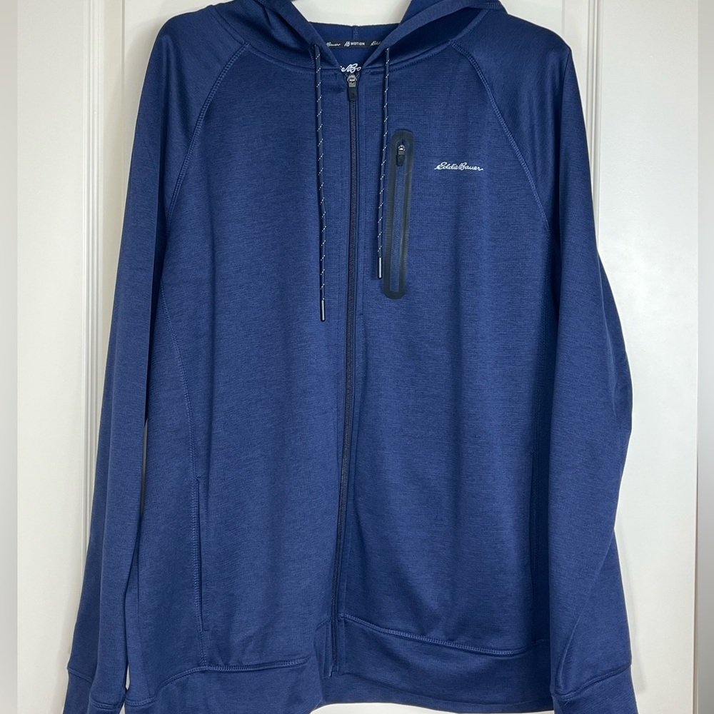 Eddie Bauer Men's Blue Hoodie